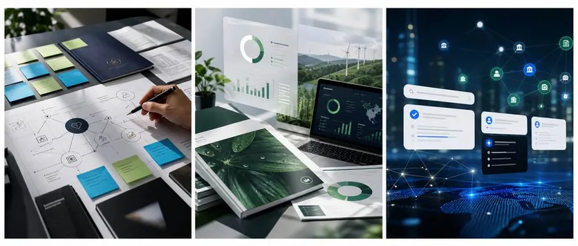 Brand storytelling architecture insight visual
